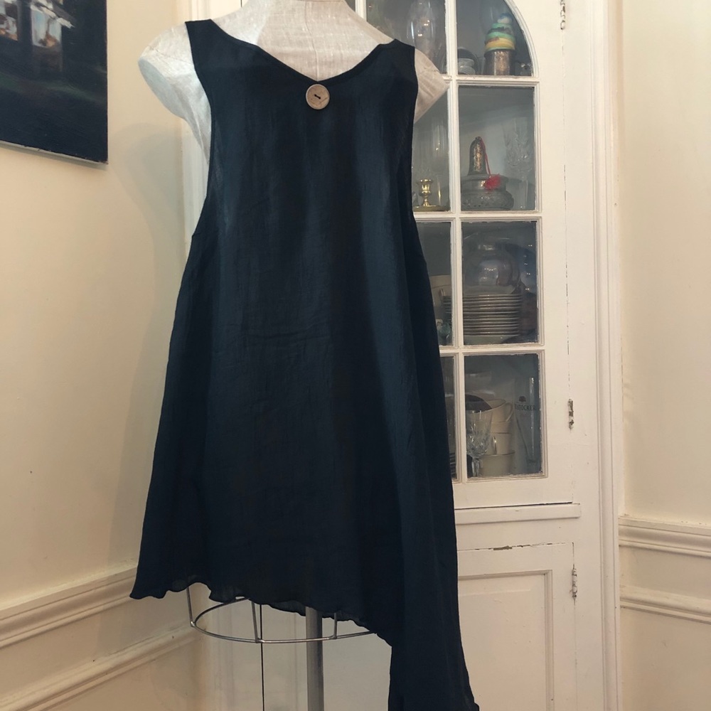 Lagenlook gauze topper